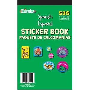  Eureka Spanish Sticker Book Toys & Games