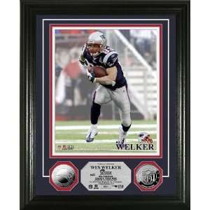 Wes Welker 2010 Silver Coin Photo Mint   NFL Photomints and Coins 