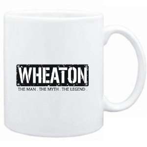  Mug White  Wheaton  THE MAN   THE MYTH   THE LEGEND 