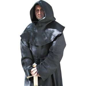  Black Monks Robe Mens Costume Toys & Games
