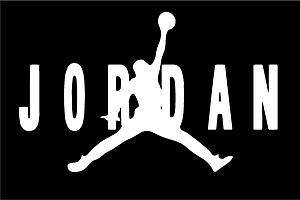 Michael Jordan Micheal Air Basketball Logo Symbol Car Vinyl Window 