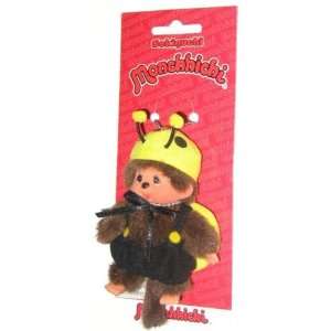    Monchhichi Insect Series Yellow Plush Keychain Toys & Games