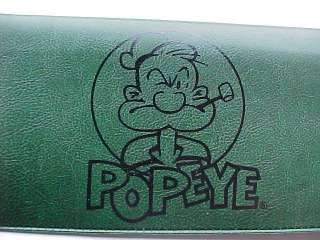 Popeye Checkbook Cover MGM Grand Adventures Theme Park  