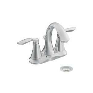  Moen 2 handle lav with drain assembly 6410 Chrome