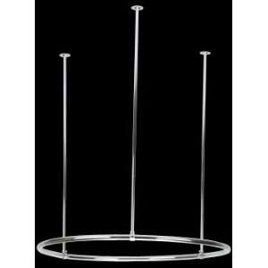  Shower Rods, Chrome Clawfoot Tub Enclosure 32 Home 