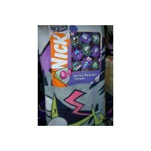  Invader Zim Character Throw Blanket