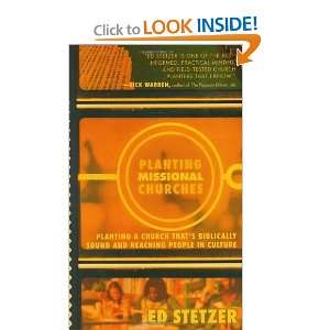 Planting Missional Churches [Hardcover] Ed Stetzer Books