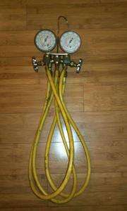   freon test gauges ritchie yellow jacket titan hvac refrigerant  