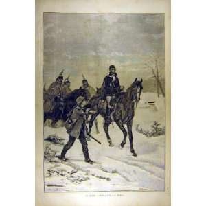   : 1884 Painting Le Guide Walker Military Horse Print: Home & Kitchen
