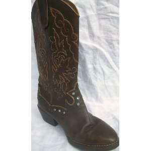  Girl Size 3, Brown Cow Boy Boots, Great for a Halloween 