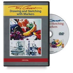 Crystal Productions Tony Couch Drawing Sketching with Markers DVD 