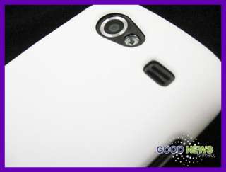 for Sprint Samsung Nexus S 4G i9020   White Rubberized Hard Case Phone 