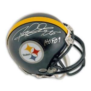  Rod Woodson Autographed Pittsburgh Steelers Mini Helmet 