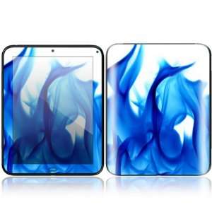 HP TouchPad Decal Skin Sticker   Blue Flame