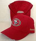 SAN FRANCISCO 49ERS FITTED HAT BY REEBOK SIZE 7 1/8