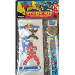  power rangers mighty morphin study kit pencil school set 