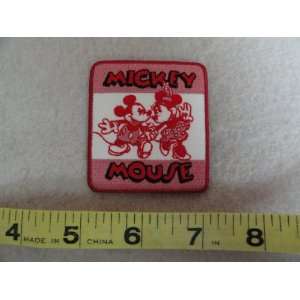  Mickey and Minnie Mouse Patch 
