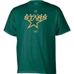 Dallas Stars Youth Team Logo Short Sleeve Tee:  Sports 