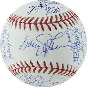 1986 Mets Team Signed MLB Baseball: Sports & Outdoors