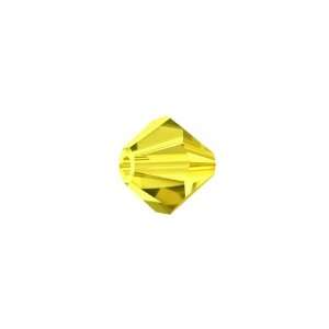  5301 6mm Faceted Bicone Citrine Arts, Crafts & Sewing