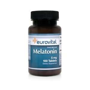  MELATONIN (Time Release) 5mg 100 Tablets Health 