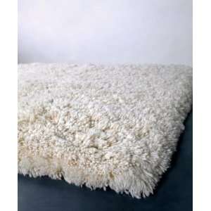  79x106 Ambiance Hand woven Rug, White, Carpet: Home 