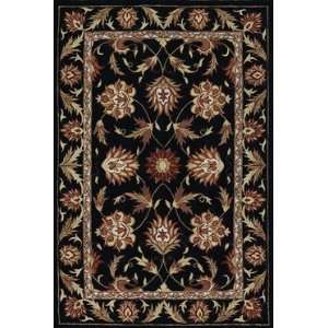    Hand Tufted Carpet Area Rug India Summer BLACK 5x8