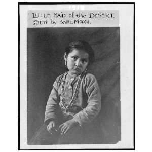   Little Maid of the Desert 1914, by Moon, Carl,Indian