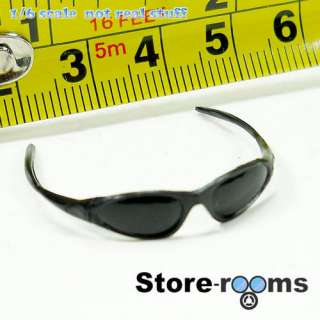 TC16 01 1/6 Action Figure   Male Sunglasses Black lens  