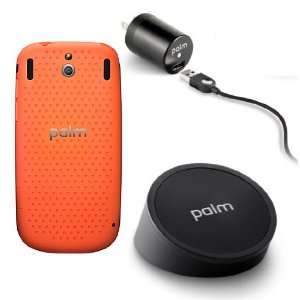 Touchstone Charging Dock with Home Travel Charger and Orange Inductive 