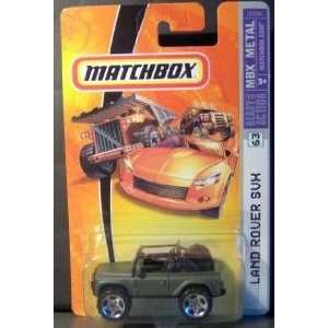  Mattel Matchbox 2006 MBX Metal 1:64 Scale Die Cast Car 