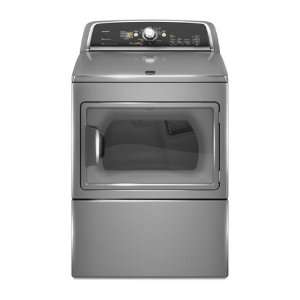  Maytag Bravos X 7.4 Cu. Ft. 27 In. Silver Front Load 