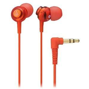  Audio Technica ATH CKL202 OR Orange  Inner Ear Headphones 