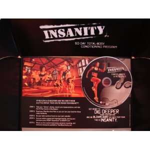  INSANITY 60 Day Workout DVD Cardio Power & Resistance 