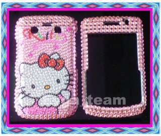 Hello kitty Bling Case Cover for BlackBerry Bold 9700 T  