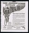 Iver Johnson Arms Cycle Works Guns Bicycles Fitchburg MA Vintage Print 