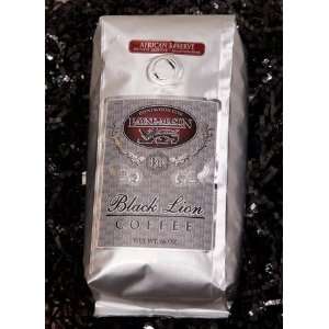 PAYNE MASON Black Lion Coffee 1Lb African Estate Blend Whole Bean 