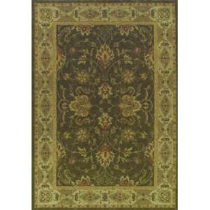    Woven Carpet NEW Area Rug Mashad SAGE 3 7 X 5 6