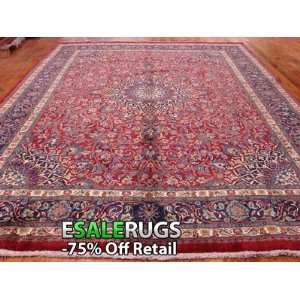  9 10 x 13 9 Mashad Hand Knotted Persian rug