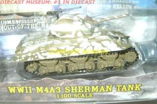 WWII M4A3 SHERMAN TANK MILITARY MUSCLE DIECAST JL RARE!  
