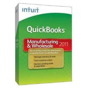  New Intuit Quickbooks 2011 Premier Manufacturing Wholesale 