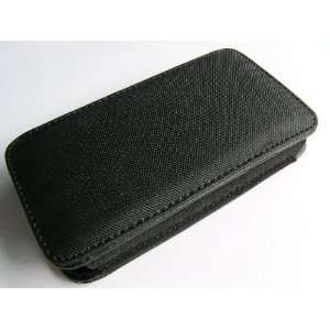   Book Leather Case Pouch black for Apple iphone 3G: Electronics