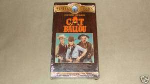 Cat Ballou VHS 1992 Brand New Sealed Jane Fonda  