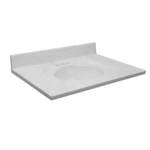   25 x 19 Astra Lav Marble Vanity Top Finish: Sand: Home Improvement
