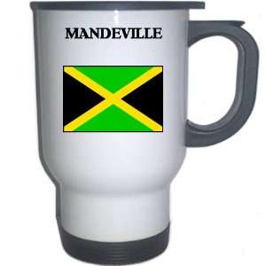 Jamaica   MANDEVILLE White Stainless Steel Mug