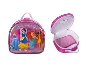 Disney Store Princess Girls Insulated Lunch Bag Tote box Pink Pale you 