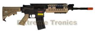 JG TAN S System Metal AEG M4 Airsoft Electric Rifle Gun  