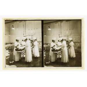  Japanese nurses,operating room,c1905,Russo Japanese War 