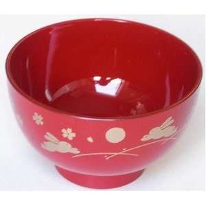  Japanese Plastic Rice Soup Bowl #6334