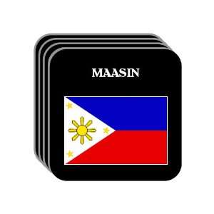  Philippines   MAASIN Set of 4 Mini Mousepad Coasters 